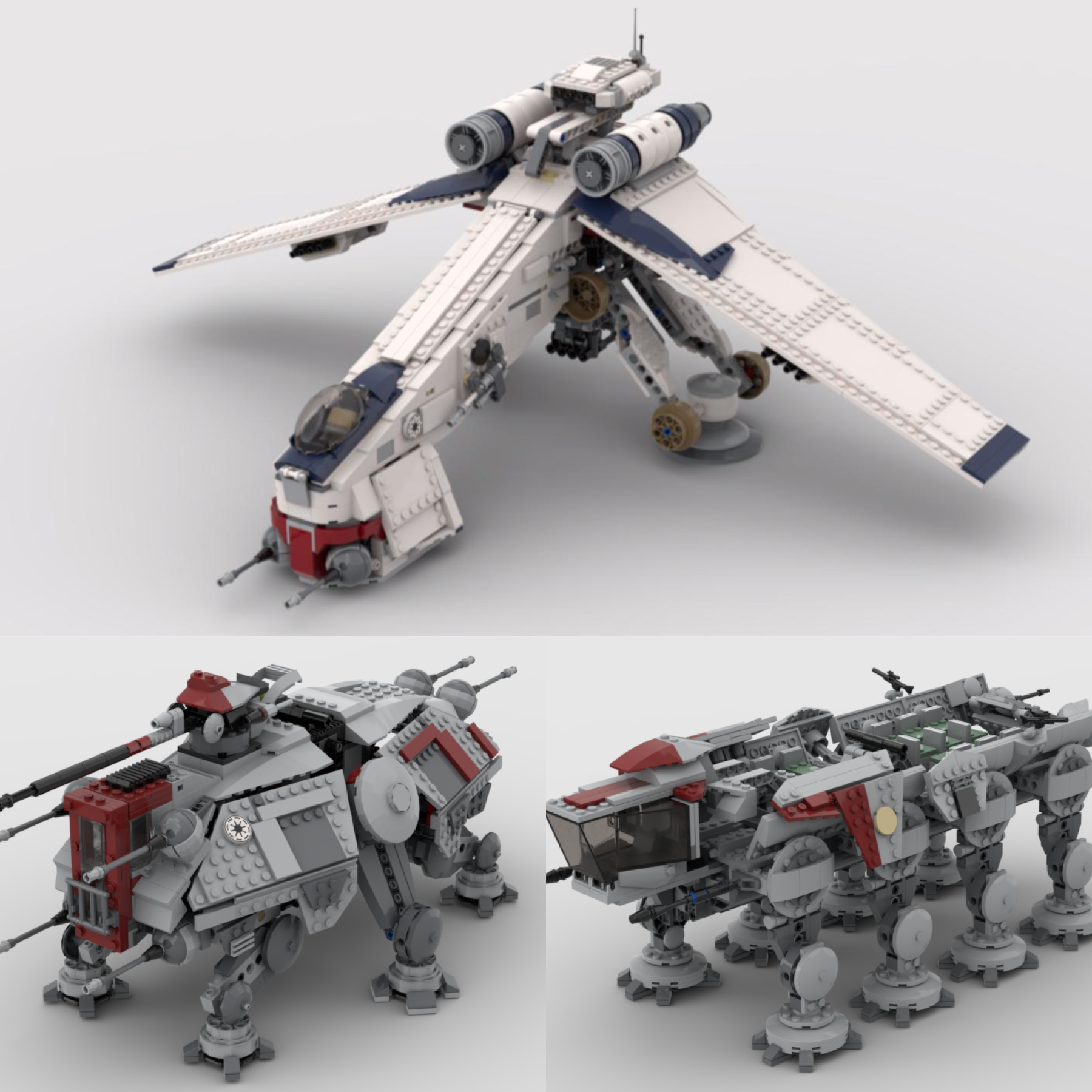 REGULAR DROPSHIP & AT-OT / AT-TE COMBO SET