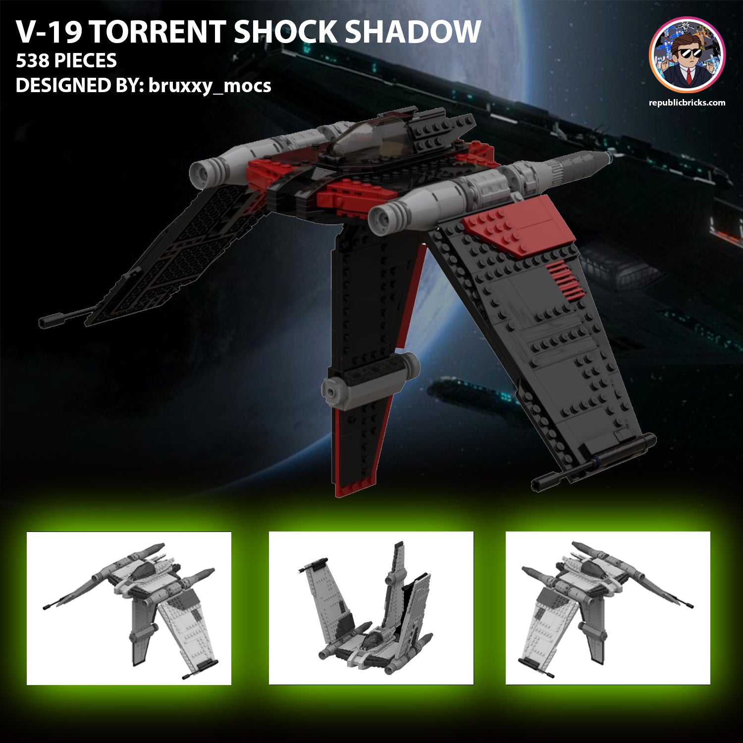 15617: V-19 TORRENT V3 (SHADOW SHOCK)