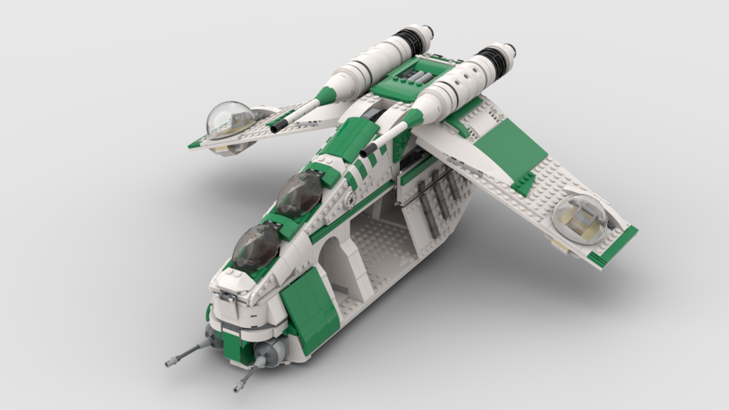 13811: REPUBLIC GUNSHIP (442ND) - RETIRING -