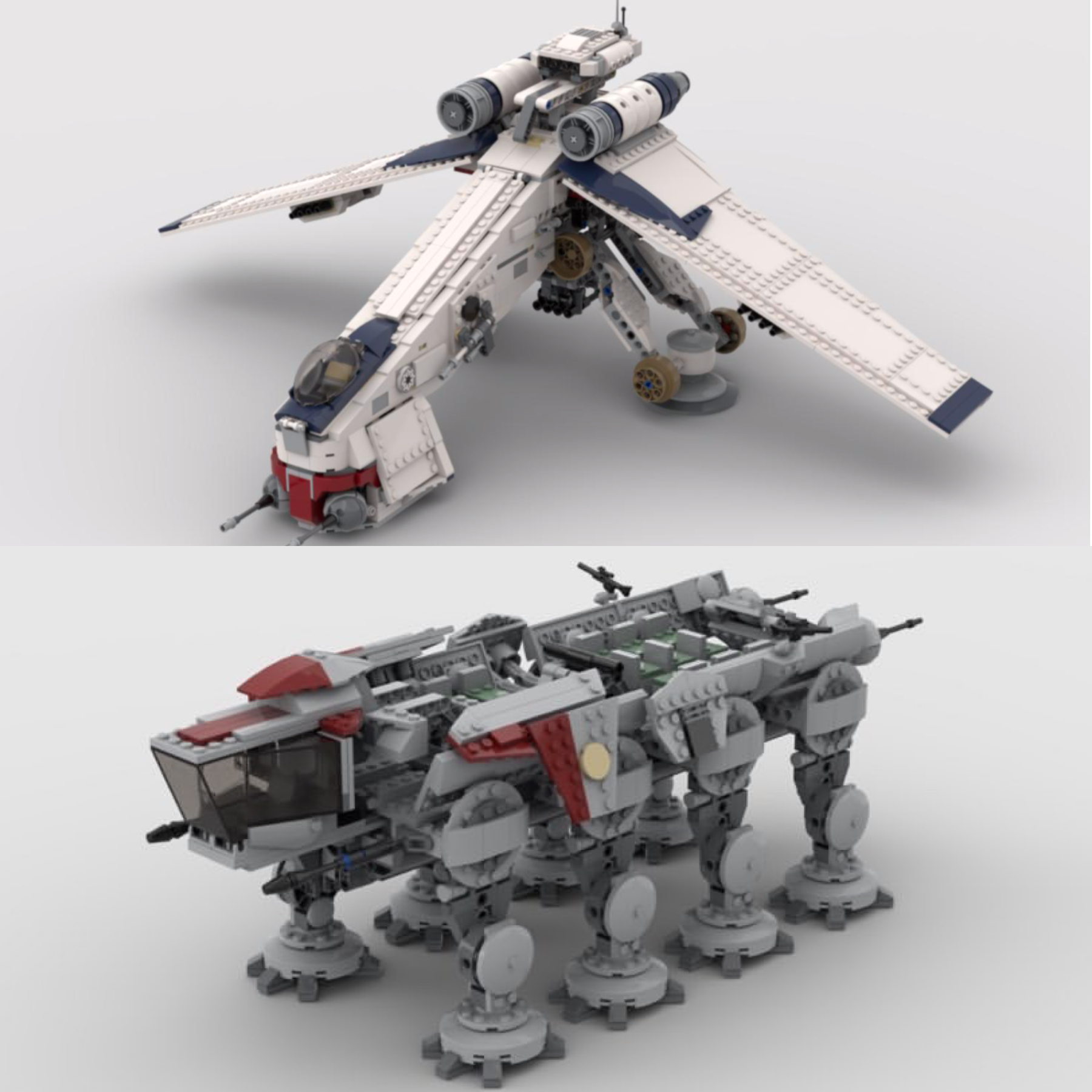REGULAR DROPSHIP & AT-OT / AT-TE COMBO SET