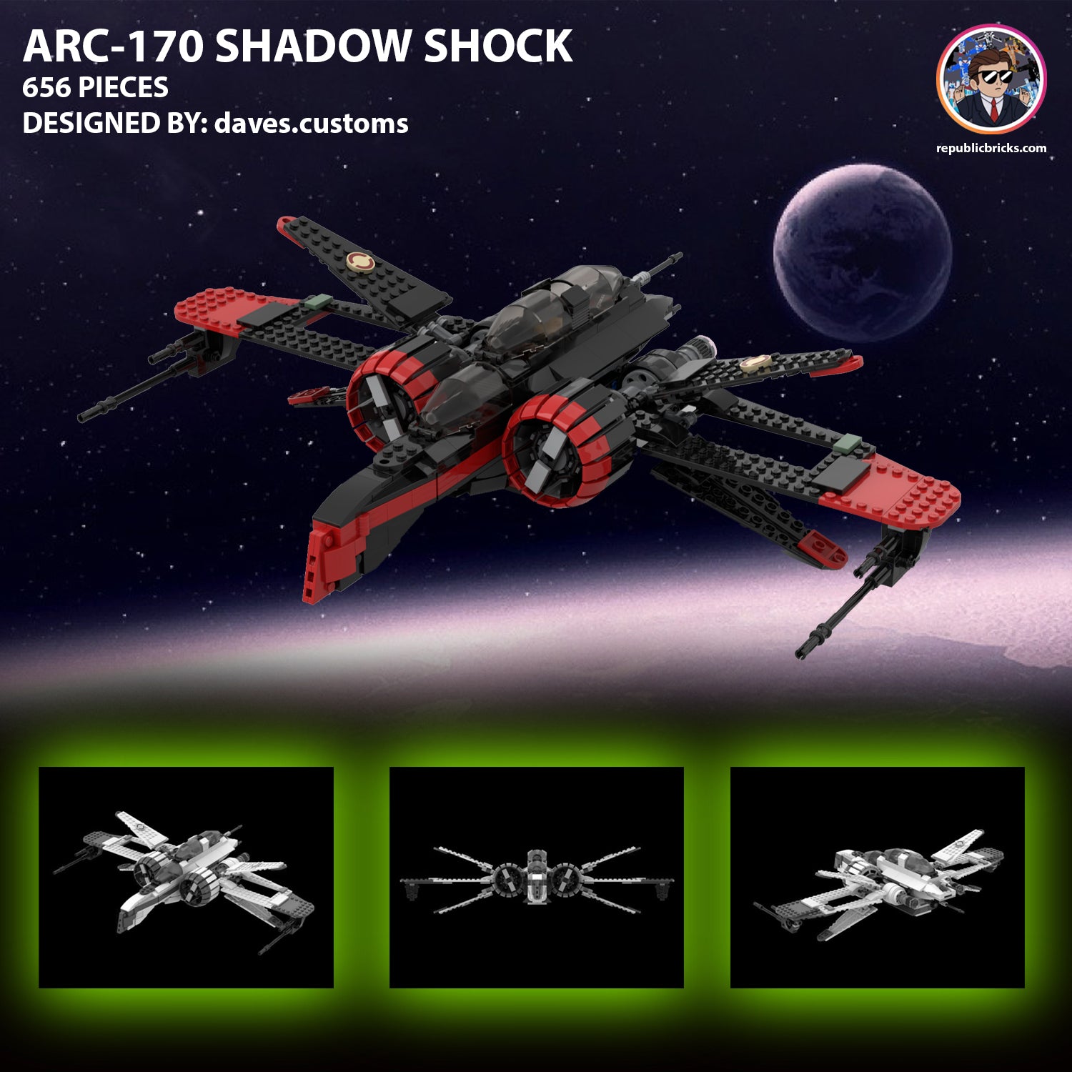 10120: ARC 170 (SHADOW SHOCK)