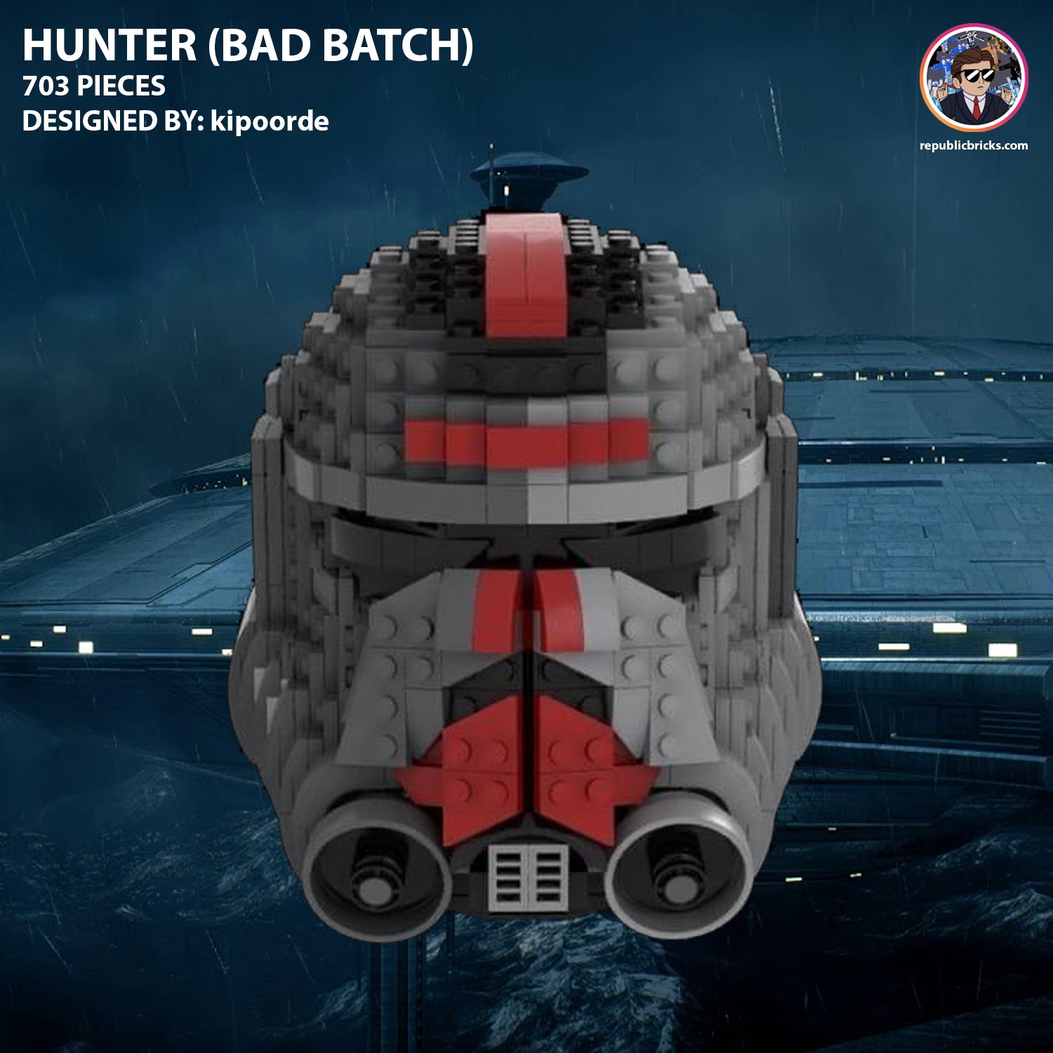 BAD BATCH HUNTER HELMET BUST