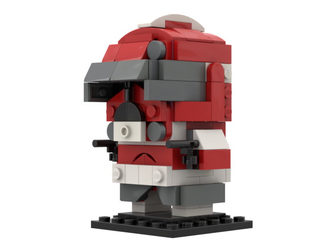 COMMANDER FOX BRICKHEADZ