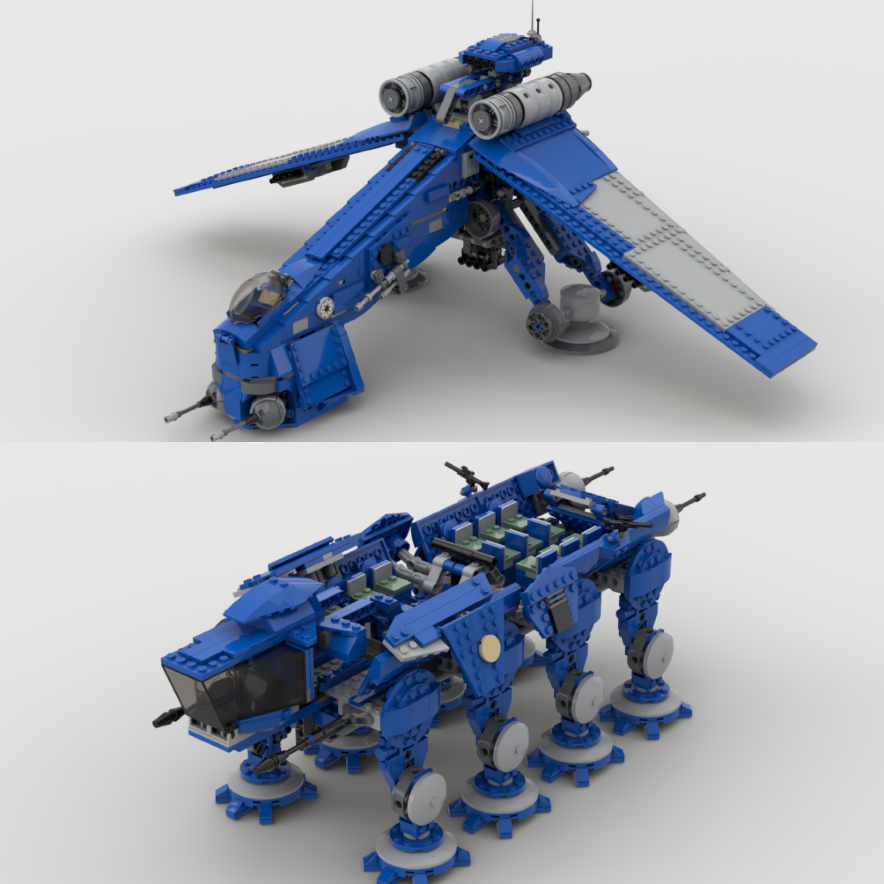 501ST DROPSHIP & AT-OT / AT-TE COMBO SET