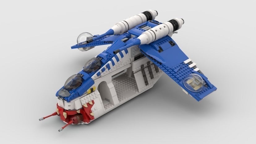 13831: REPUBLIC GUNSHIP (MUUNILINST 10 ARC BLUE)