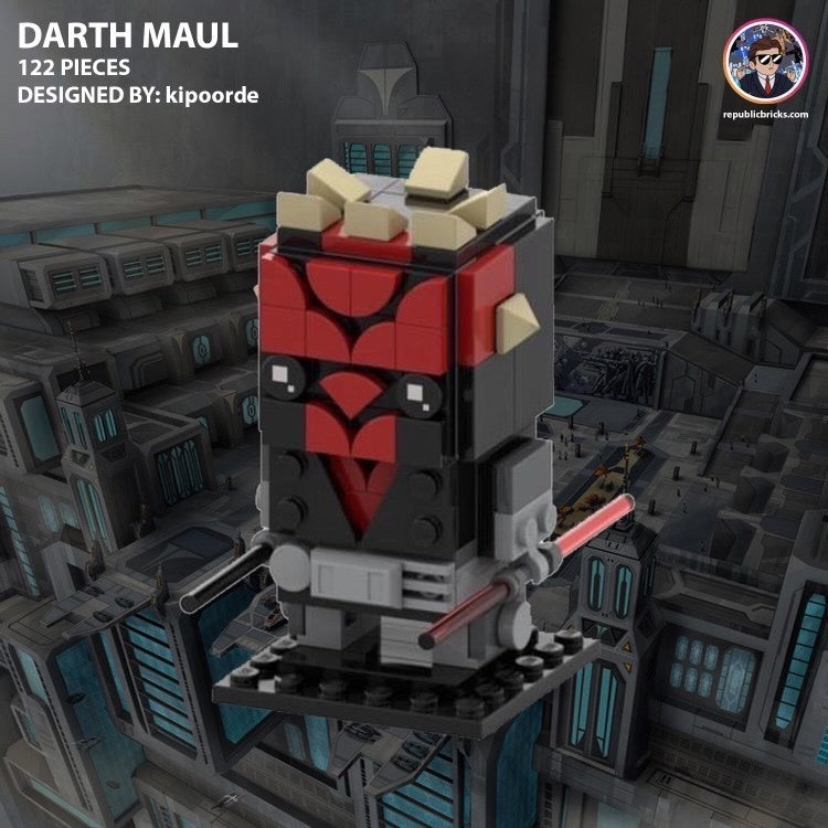DARTH MAUL BRICKHEADZ