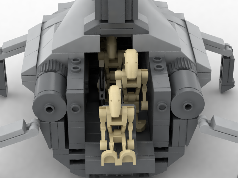 GRAY SEPARATIST SHUTTLE
