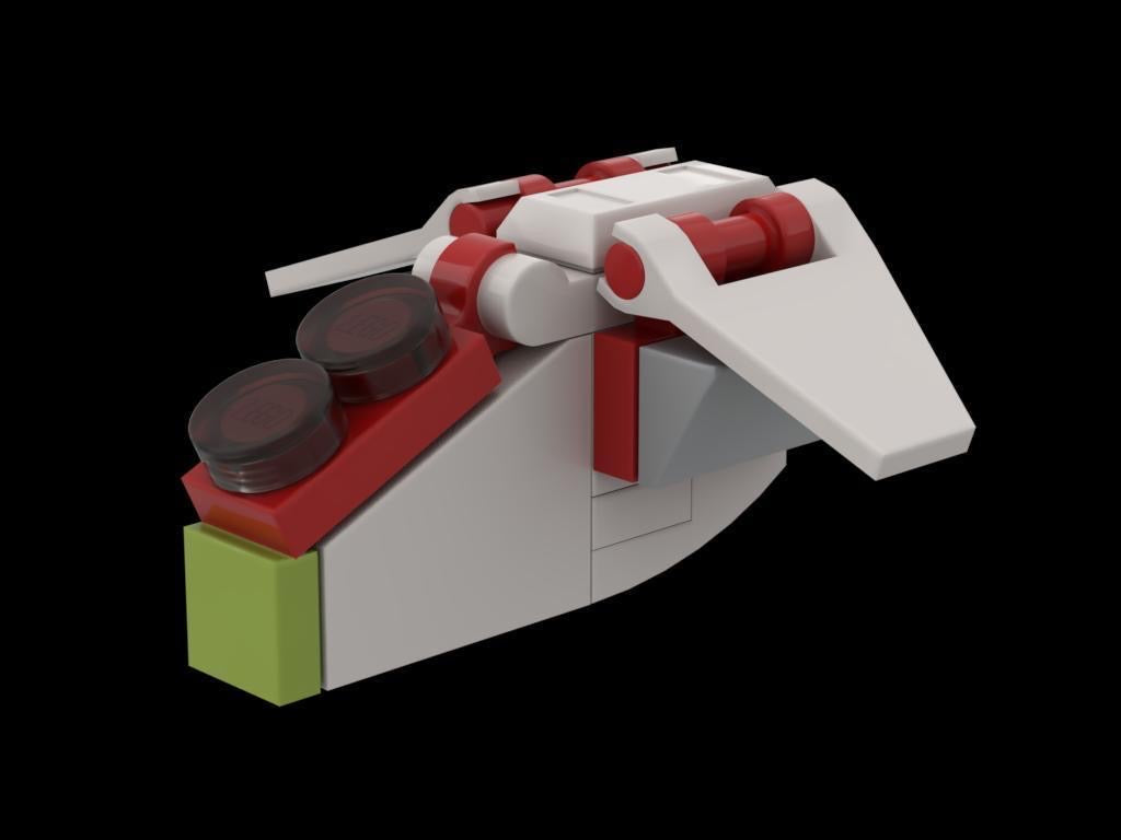 14100: MICRO REPUBLIC GUNSHIP (SMALL CLASSIC)