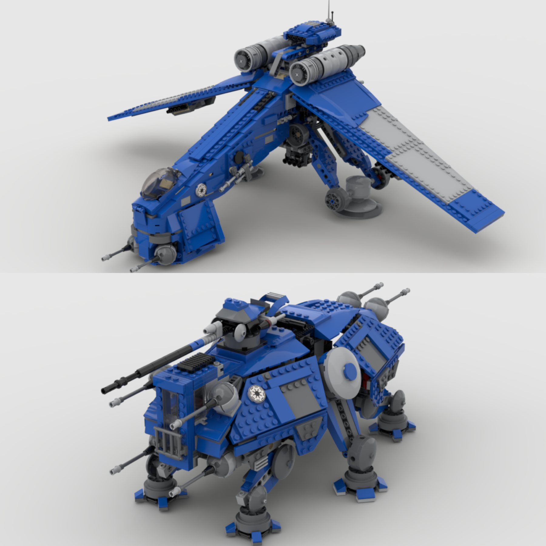 501ST DROPSHIP & AT-OT / AT-TE COMBO SET