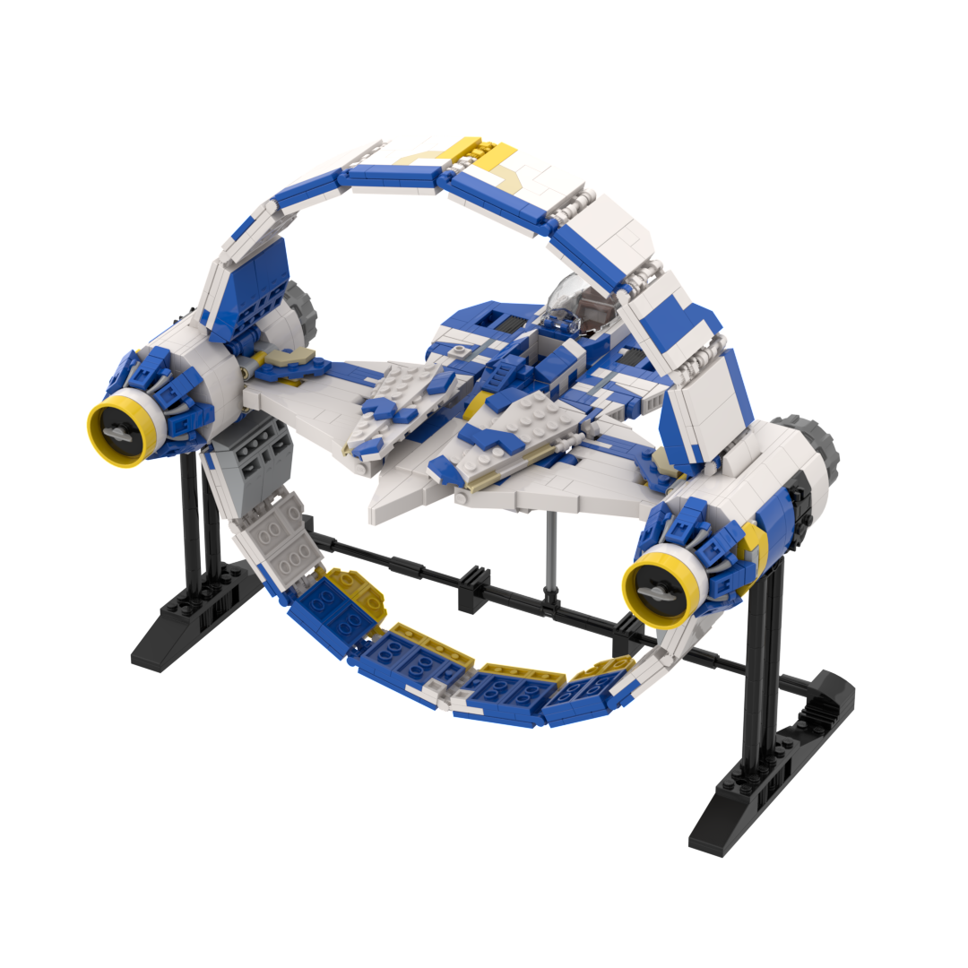 Lego jedi hot sale starfighter with hyperdrive