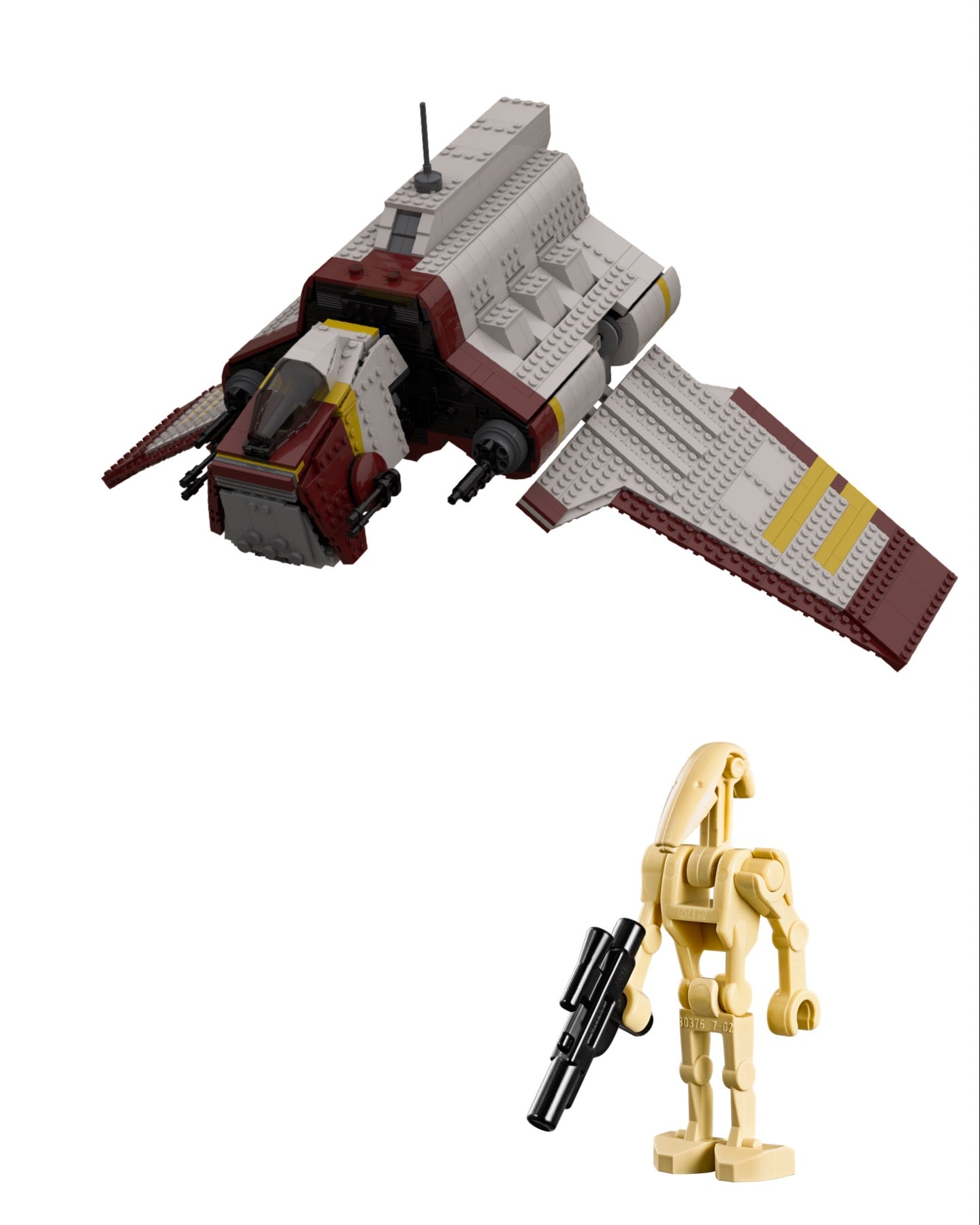 FREE REPUBLIC ATTACK SHUTTLE OR BATTLE DROID!