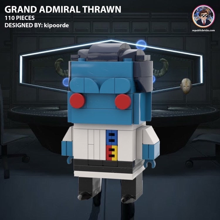 GRAND ADMIRAL THRAWN BRICKHEADZ