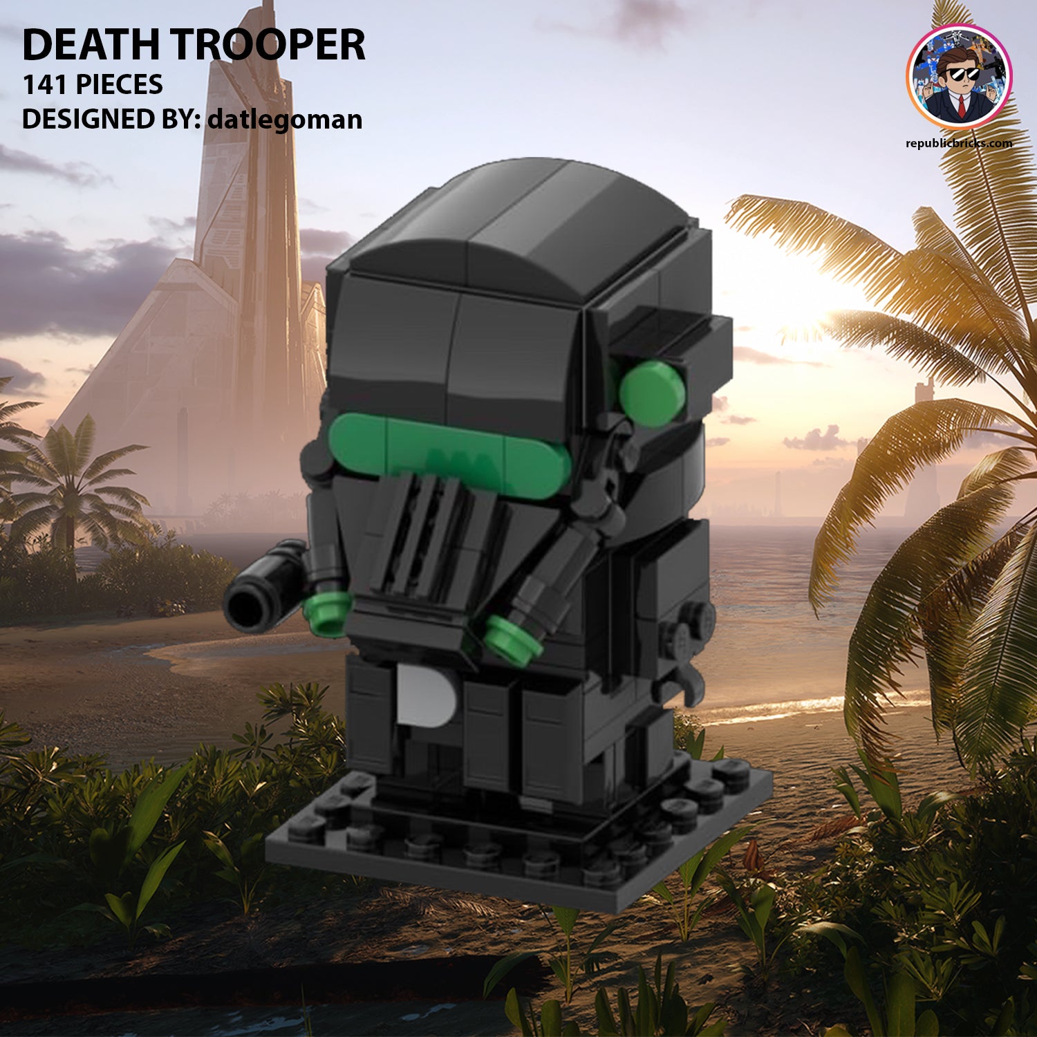 DEATH TROOPER BRICKHEADZ