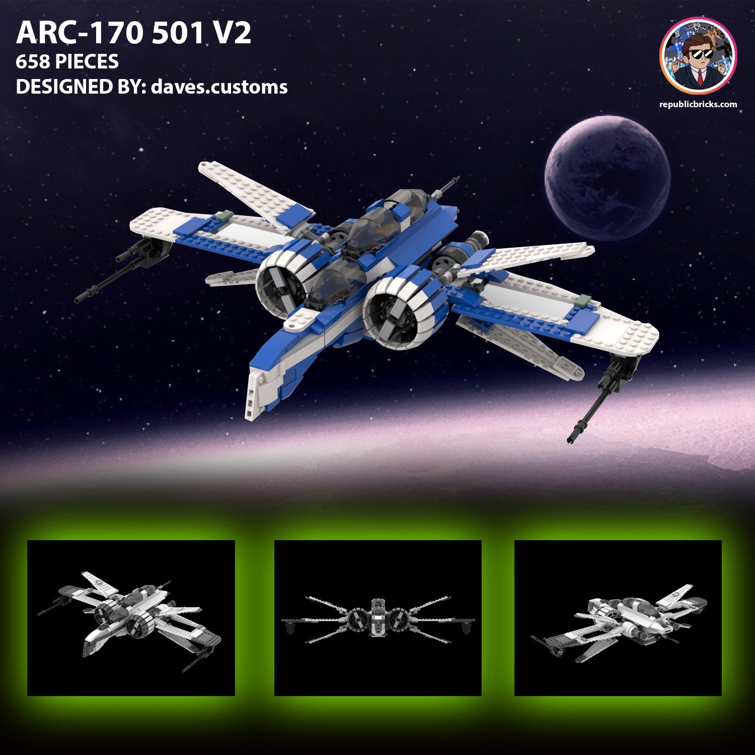 10110: ARC 170 (501ST V2)