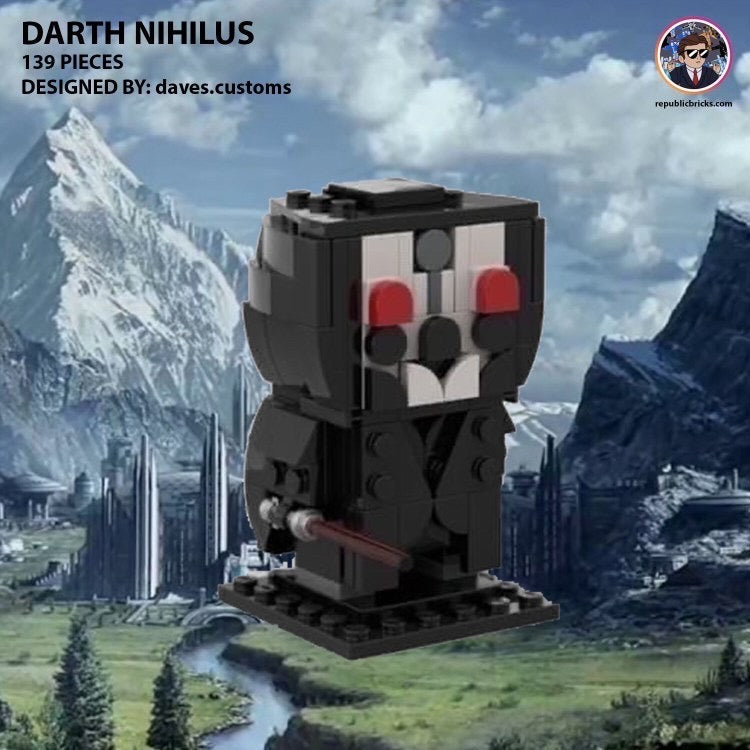 DARTH NIHILUS BRICKHEADZ