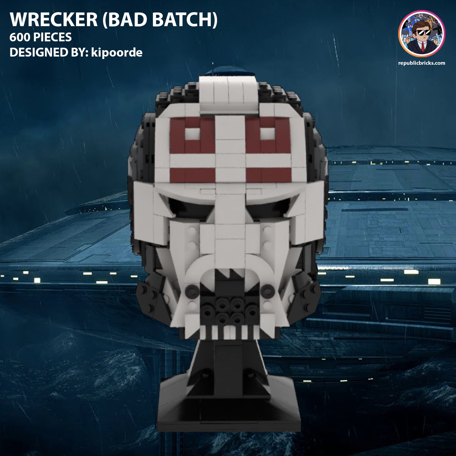 BAD BATCH WRECKER HELMET BUST