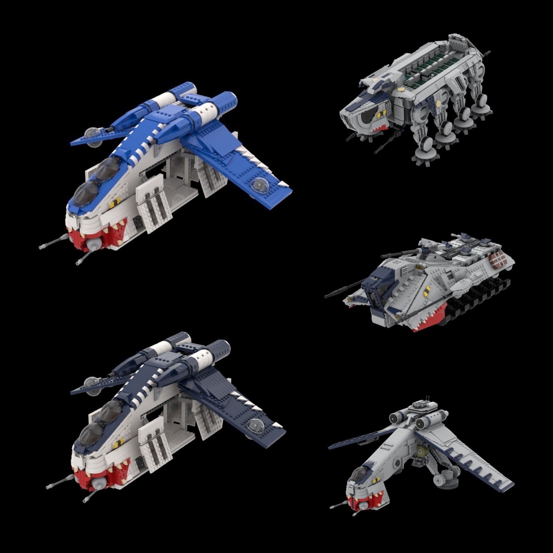 MUUNILINST 10 DROPSHIP & AT-OT V2 COMBO SET