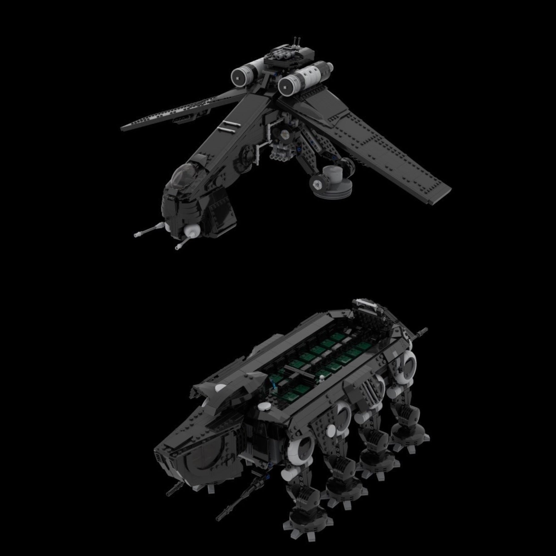 SHADOW DROPSHIP & SHADOW AT-OT V2 COMBO SET