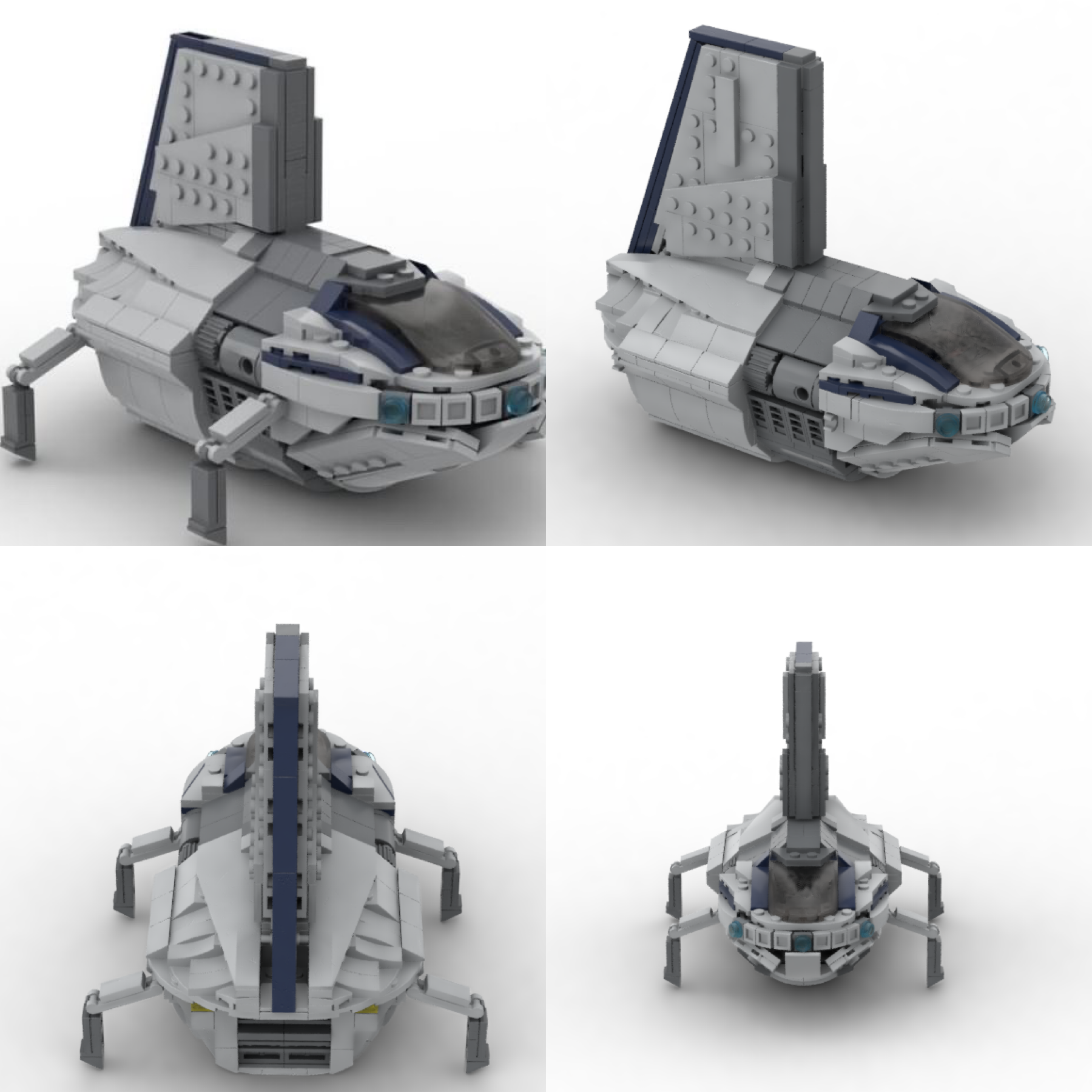 GRAY SEPARATIST SHUTTLE