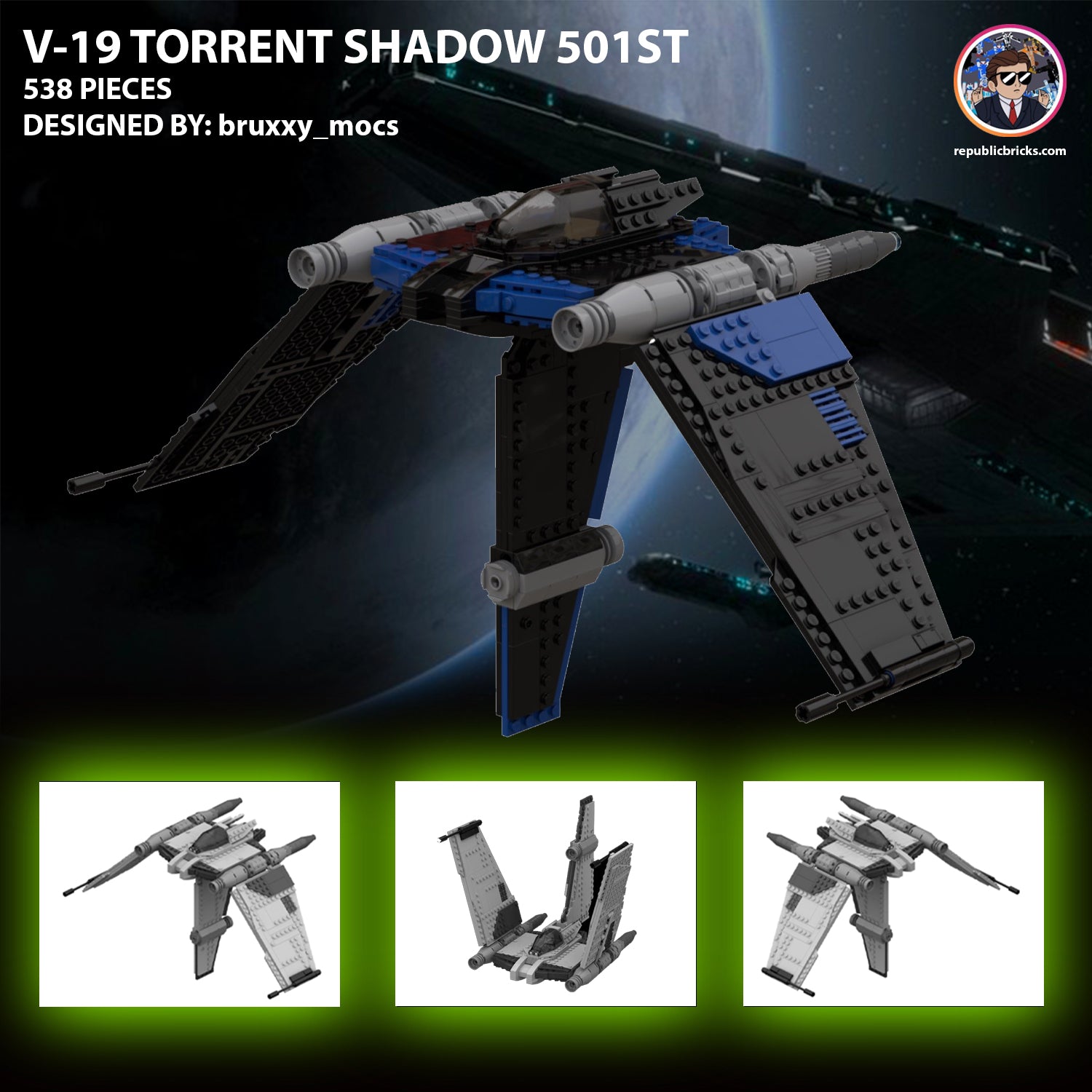 15616: V-19 TORRENT V3 (SHADOW 501ST)