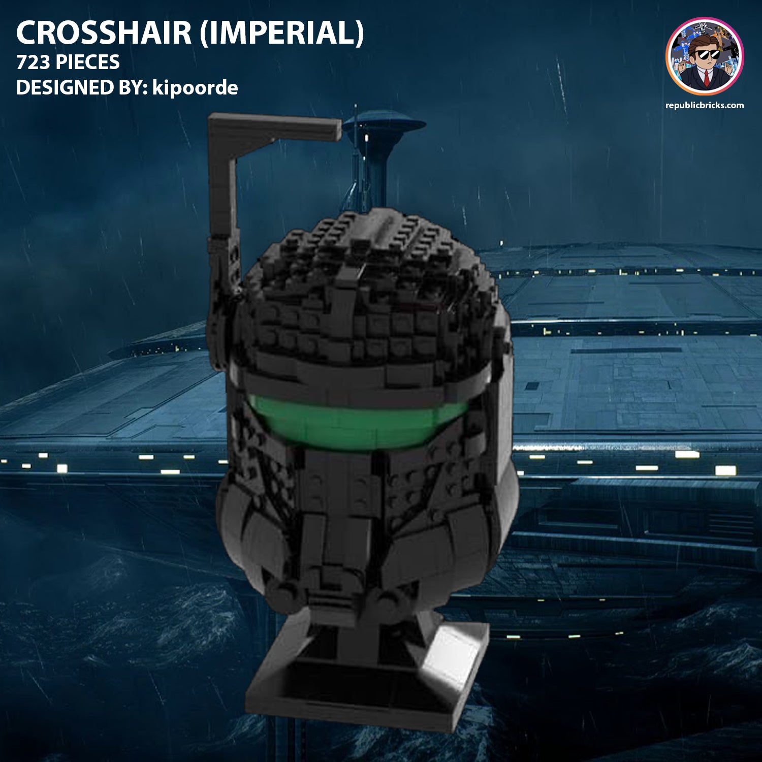 BAD BATCH IMPERIAL CROSSHAIR HELMET BUST