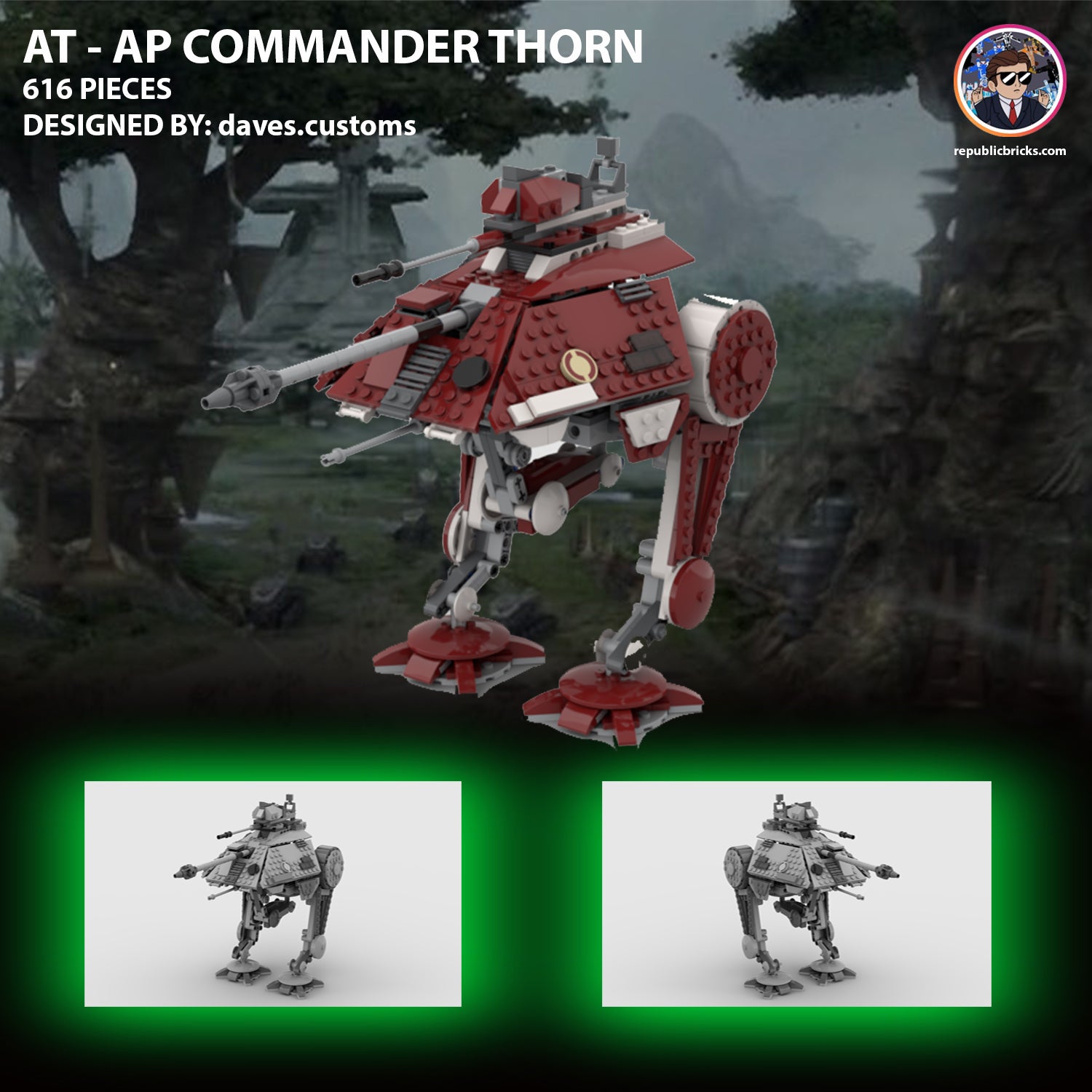 Amazon Lego At Ap Walker 10415: AT-AP (SHOCK)