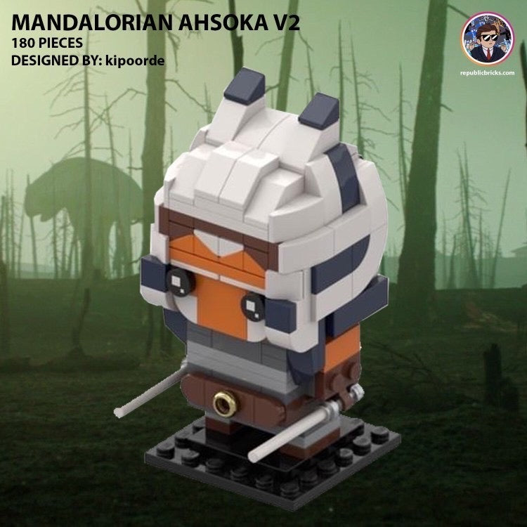 MANDALORIAN AHSOKA V2 BRICKHEADZ