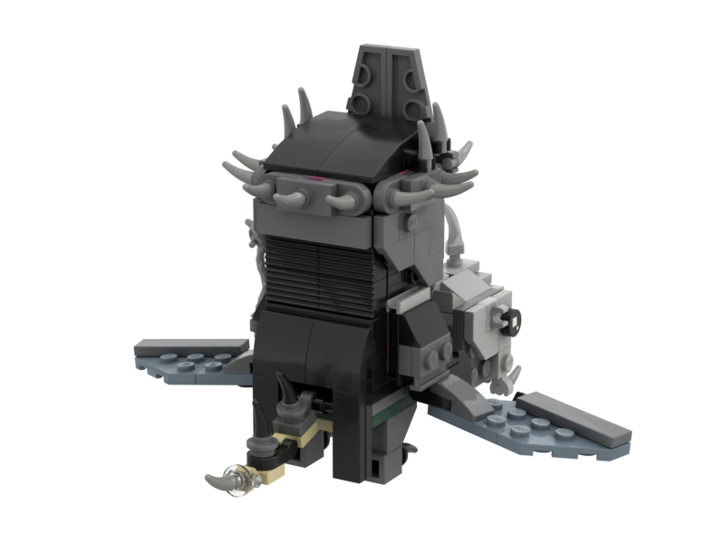 WITCH-KING OF ANGMAR ON FELL BEAST BRICKHEADZ