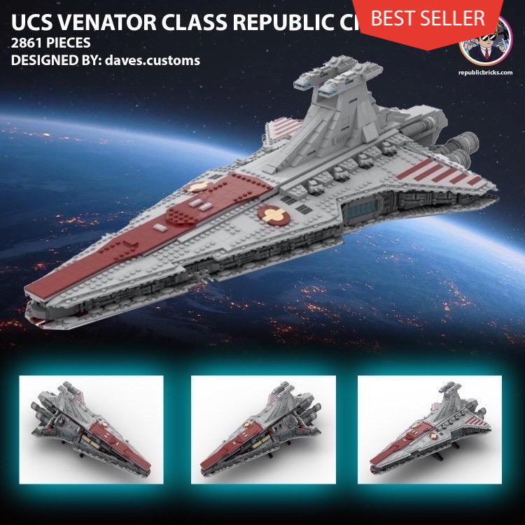 UCS CLASSIC VENATOR CLASS REPUBLIC ATTACK CRUISER