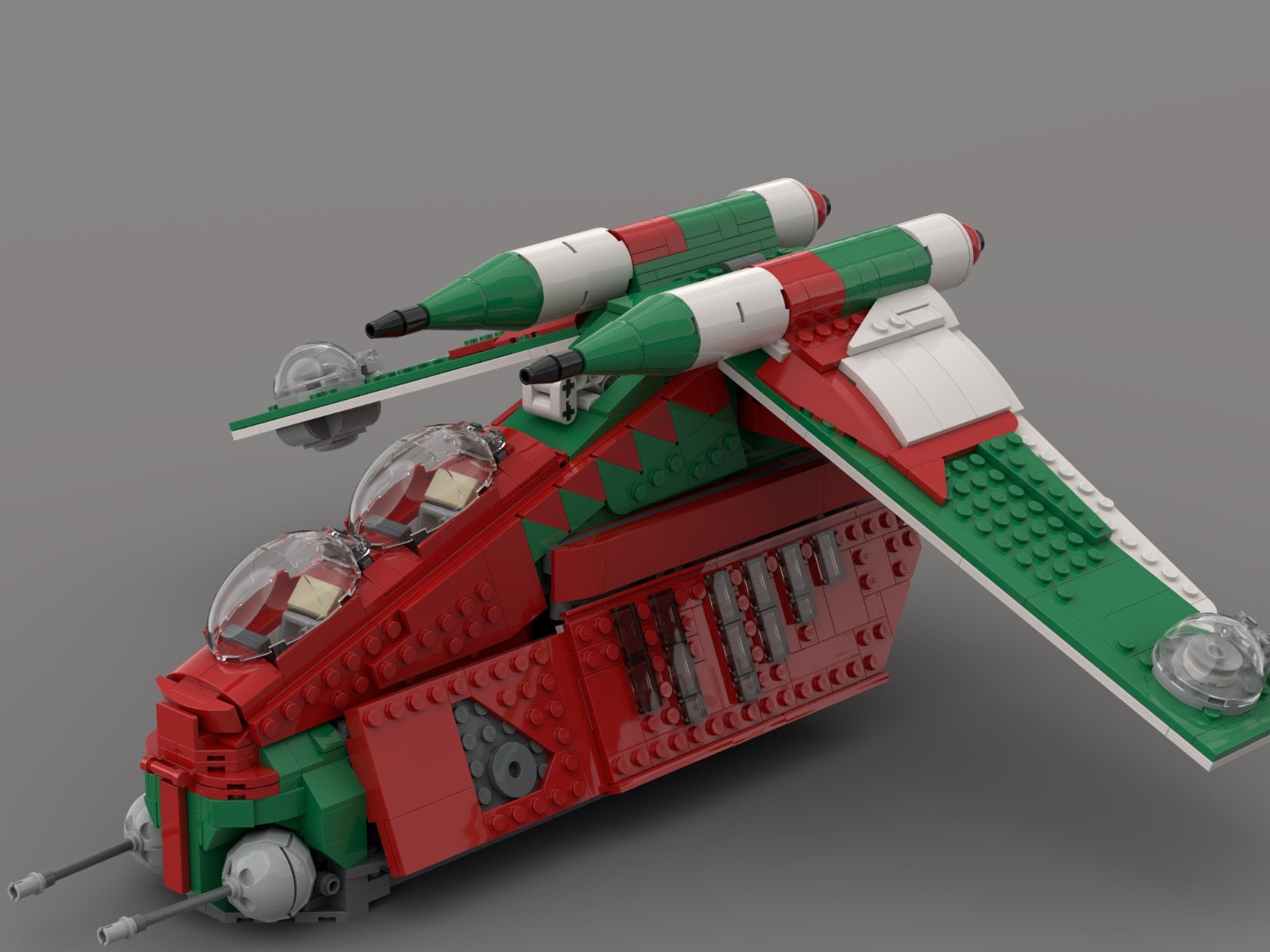 1/50 Christmas Republic Gunship