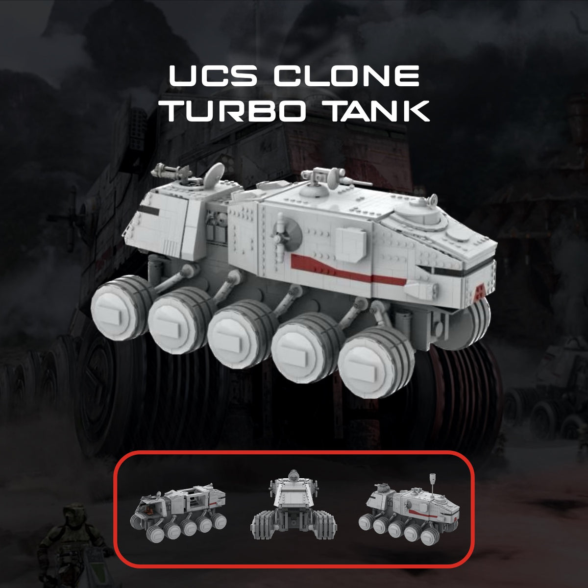 12306: UCS TURBO TANK HAVw A6 JUGGERNAUT TANK - Main Image
