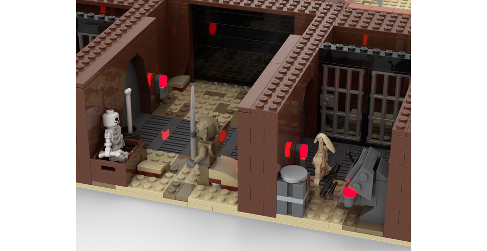 SW Episode 2 Attack of the Clones UCS Petranaki Geonosian Arena (Minifigure Scale) COMES WITH 8 FIGURES