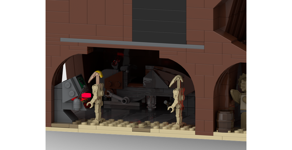 SW Episode 2 Attack of the Clones UCS Petranaki Geonosian Arena (Minifigure Scale) COMES WITH 8 FIGURES