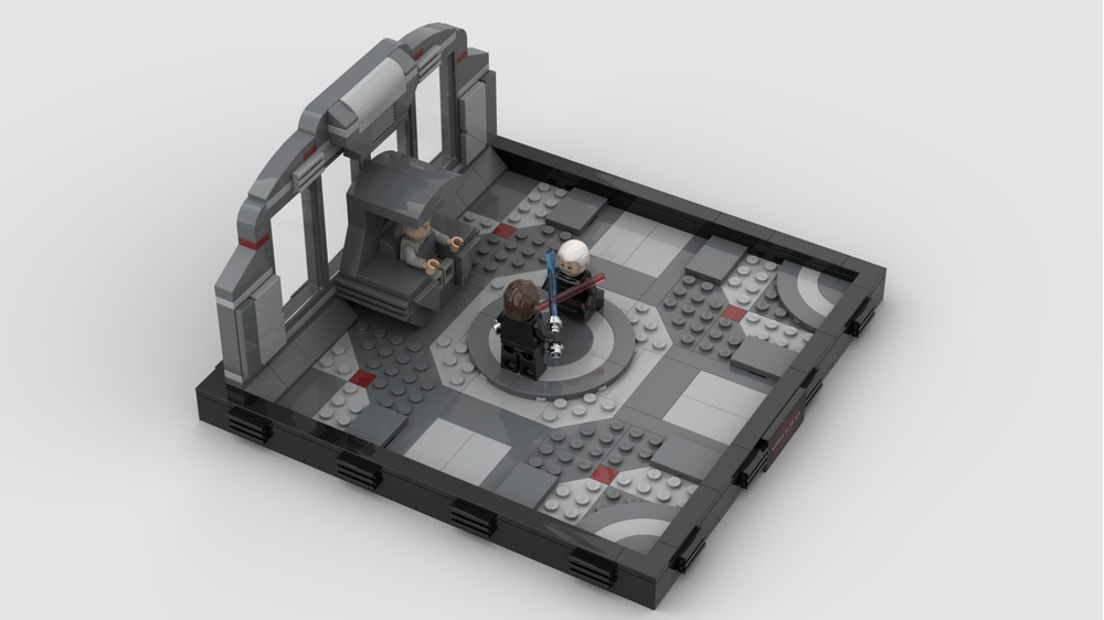 Episode III Dooku's Death Diorama (COMES WITH THREE FIGURES)