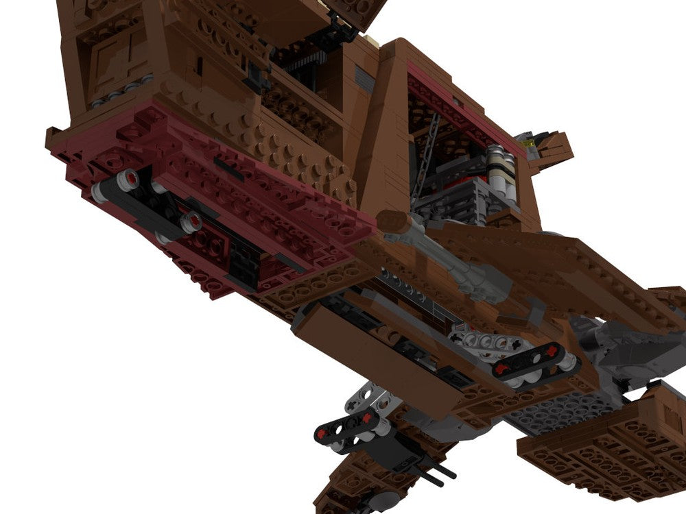 Bounty Hunter Bossk's Hound's Tooth - YV-666 light freighter (COMES WI