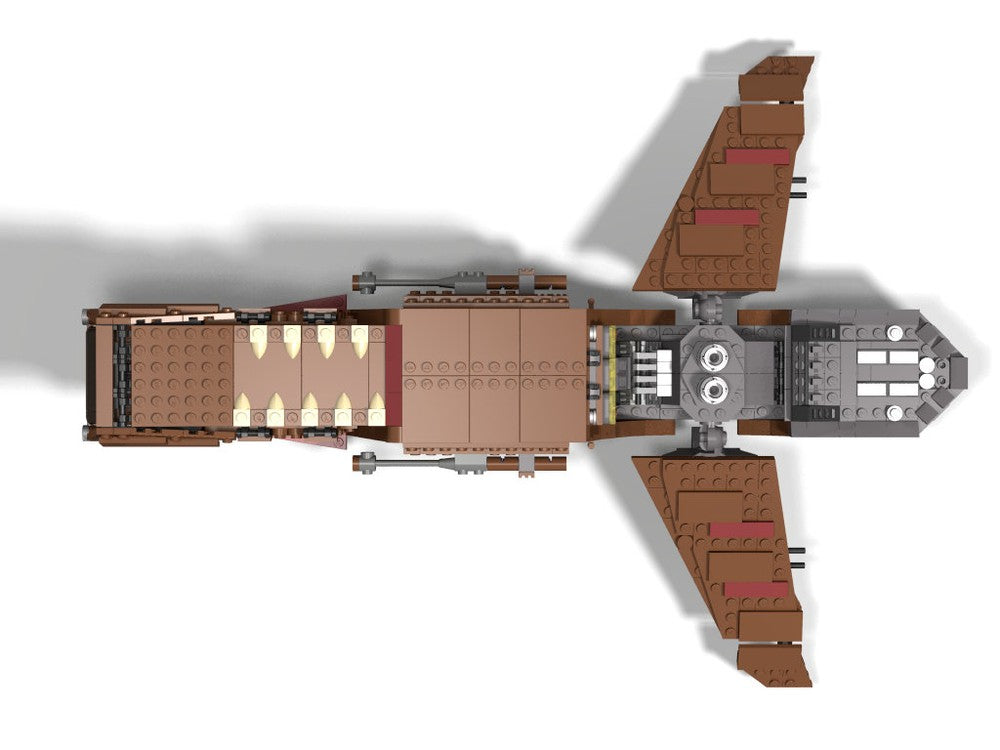 Bounty Hunter Bossk's Hound's Tooth - YV-666 light freighter (COMES WITH BOSSK)