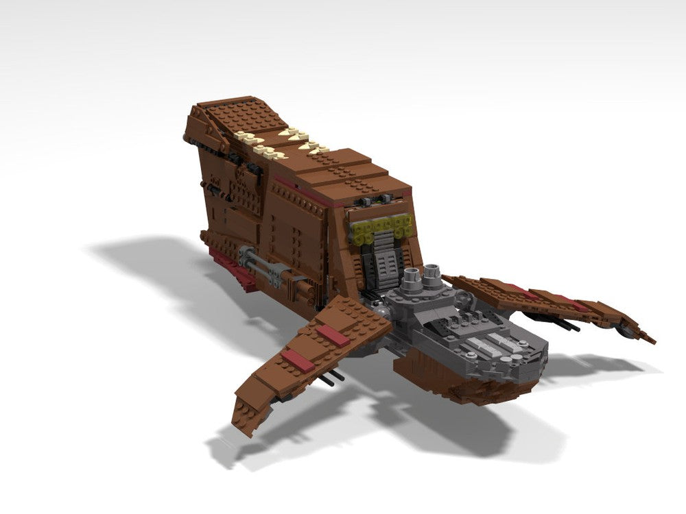 Bounty Hunter Bossk's Hound's Tooth - YV-666 light freighter (COMES WITH BOSSK)