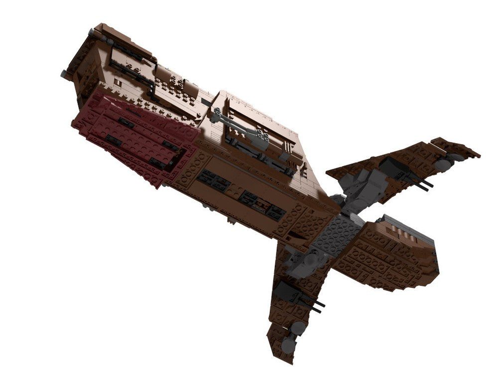 Bounty Hunter Bossk's Hound's Tooth - YV-666 light freighter (COMES WITH BOSSK)
