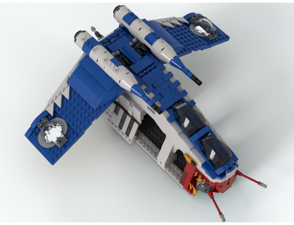 REPUBLIC GUNSHIP (MUUNILINST 10 2024 BLUE)