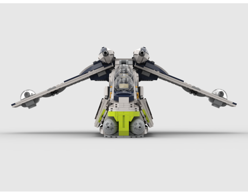 LAAT Republic Gunship (104th Wolfpack Plo's Bro's version)