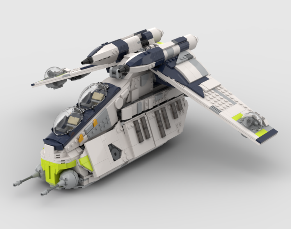 LAAT Republic Gunship (104th Wolfpack Plo's Bro's version)
