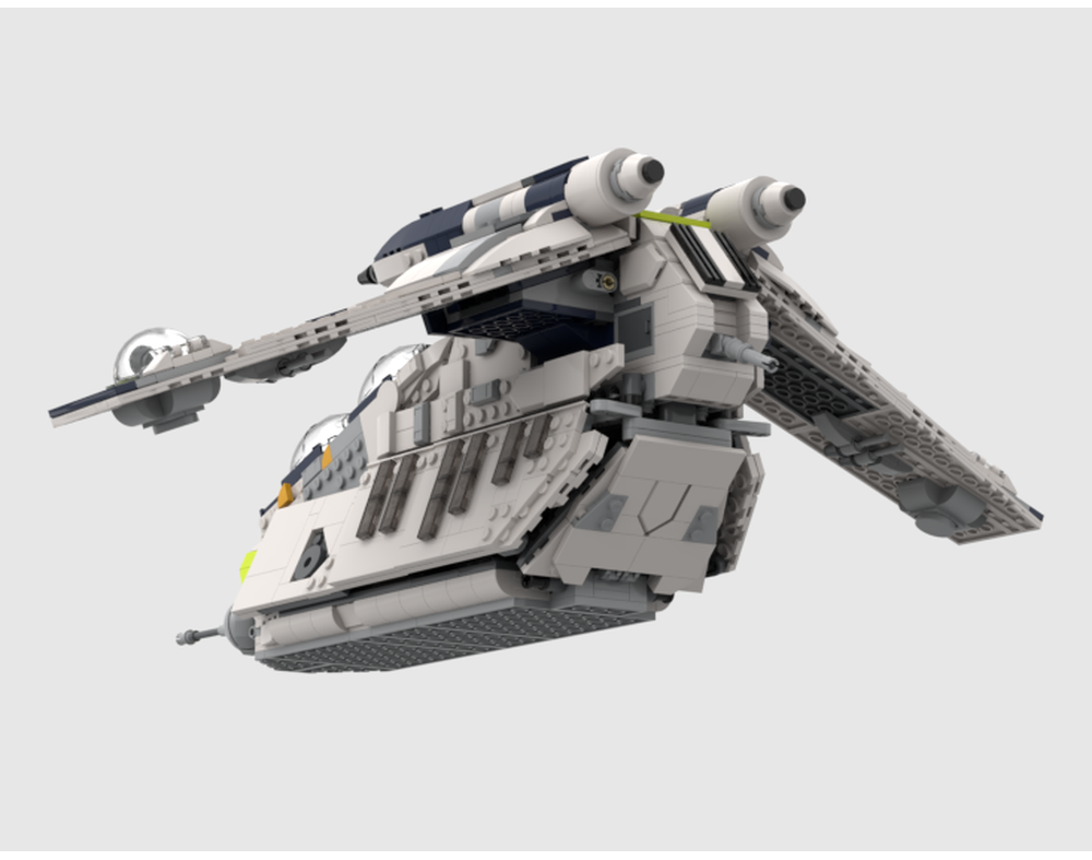 LAAT Republic Gunship (104th Wolfpack Plo's Bro's version)
