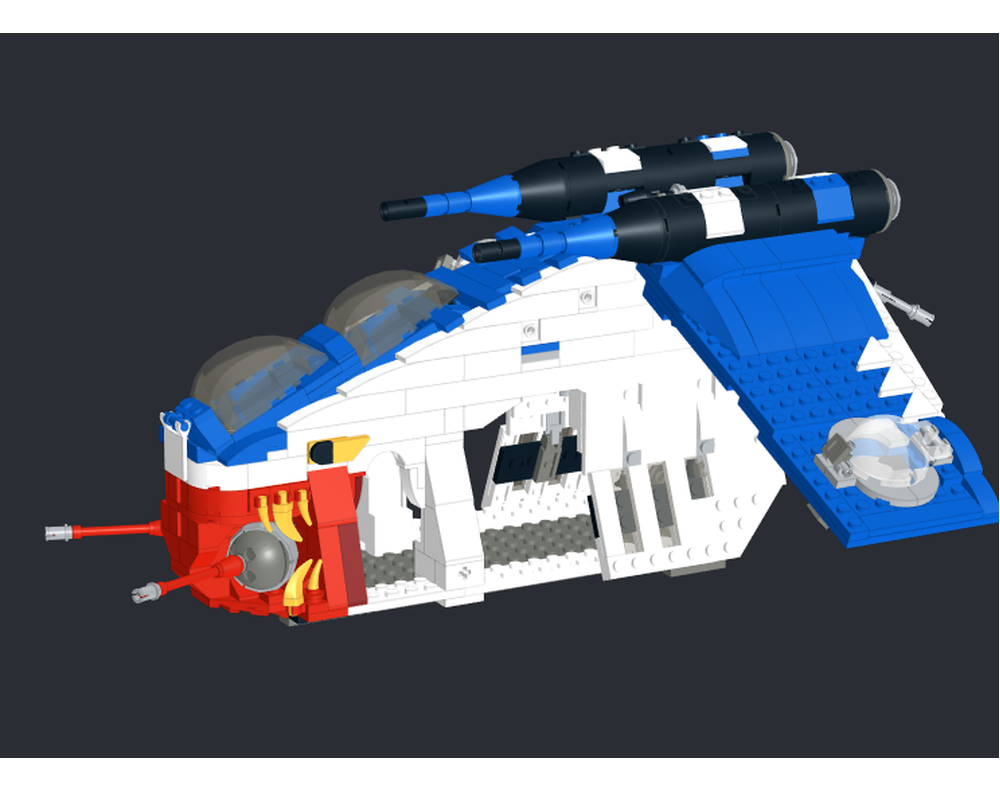 REPUBLIC GUNSHIP (MUUNILINST 10 2024 BLUE)