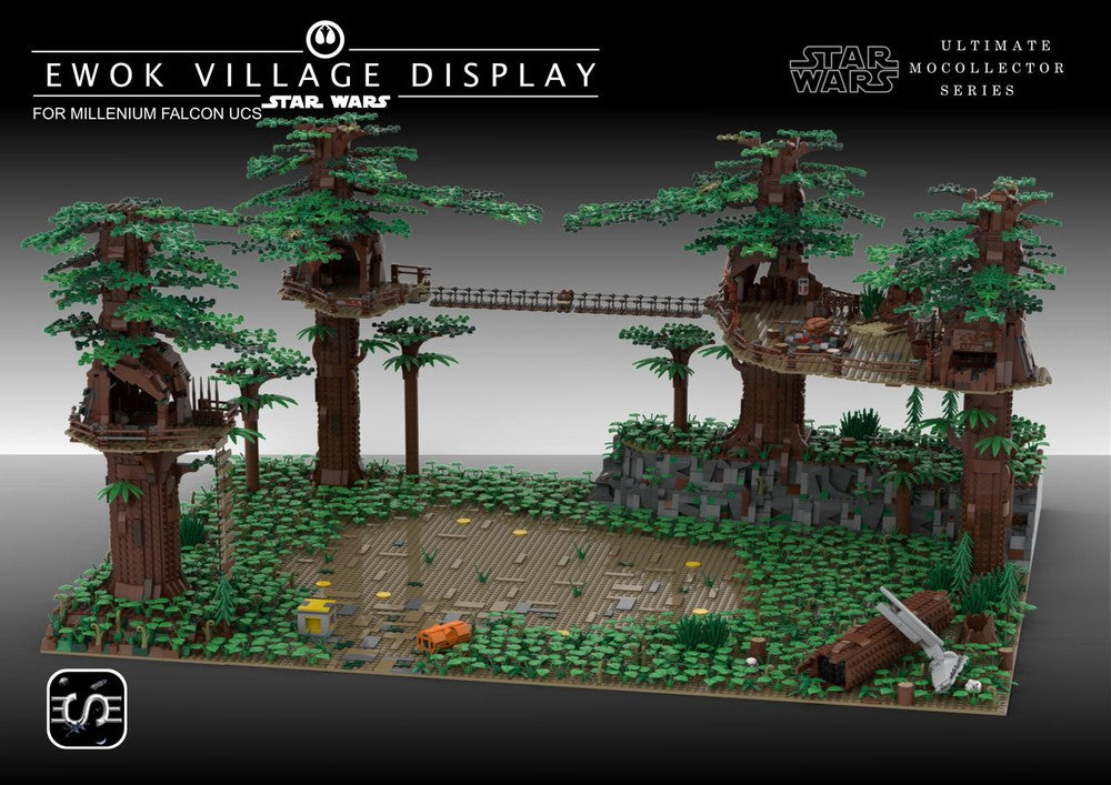 EWOK VILLAGE SUPER UCS MOC