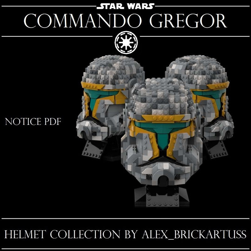 Clone Commando Gregor Helmet Bust