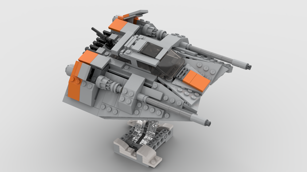 T-47 Incom Airspeeder - Hoth Rebel Snowspeeder comes with pilot!