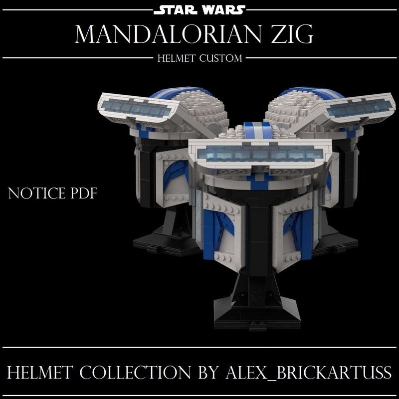 Mandalorian Zag Helmet Bust