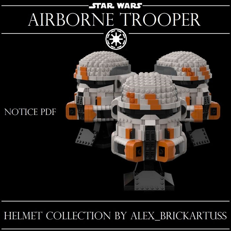 212th Airborne Helmet Bust