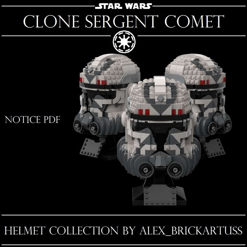 Comet Helmet Bust