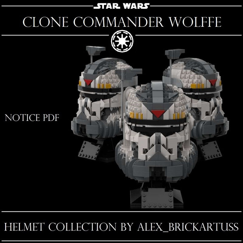 Commander Wolffe Helmet Bust